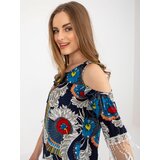 Factory Price Blouse-AT-BZ-2601.67-navy blue | Shoptok.si
