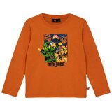 Lego ninjago majica dugih rukava, tamno narandžasta Cene