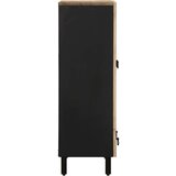 vidaXL Visoka ploča 60x33,5x110 cm Puno grubo drvo Mango | shoptok.hr