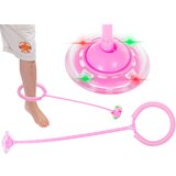  Hula Hoop za noge s LED svjetlima rozi | shoptok.hr