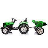 Traktor na akumulator s prikolicom HC-306 24V - zeleni | shoptok.hr