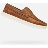 Geox Brown men's moccasins Avola - Men's Cene