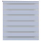 vidaXL Rolo bijele zavjese sa zebrastim linijama 120 x 230 cm | shoptok.hr