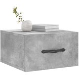 vidaXL Stenska nočna omarica betonsko siva 35x35x20 cm | Shoptok.si
