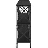  Konzolna stolica Crni hrast 156 x 28 x 80,5 cm | shoptok.hr