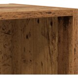 vidaXL TV Kabinet za Zid s policom s pohranom 4 pcs Staro drvo 37 x 37 x 72 cm | shoptok.hr