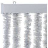 vidaXL Zastor protiv muha sivi 100 x 230 cm od šenila | shoptok.hr