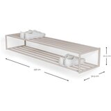 Spinder Design Sivorjava jeklena stenska omarica za čevlje 118x20,5x30,5 cm School – | Shoptok.si