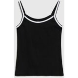 Marisse Black Cotton Top | shoptok.hr