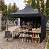  GP0011 VRTNI ŠATOR 3 X 3 M CRNI | shoptok.hr