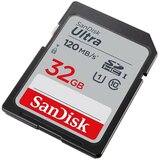 Sandisk Spominska kartica Ultra SDHC UHS-I C10 U1, 120 MB/s, 32 GB | Shoptok.si