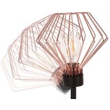 Toolight trostruka metalna stropna svjetiljka loft crna ruža APP536-3C | shoptok.hr