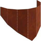  Ograda oko Travnjaka 100 x 45 cm Čelik Rđa | Eponuda.ba