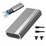 Zenwire M280U4C ohišje za SSD M.2 NVMe PCIe USB4/Thunderbolt 4 40 Gb/s z aktivnim hlajenjem 2230-2280 do 8 TB, (5000195854) Cene