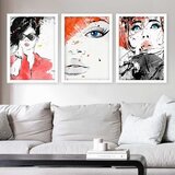 Wallity Set uramljenih slika 3BC_2848730, 3 Dela | ePonuda.com