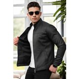 Dewberry 13250 PU Mens Jacket-BLACK | Shoptok.si