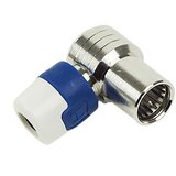 Oem Hirschmann, Kotni priključek F za koaksialni kabel CATV Model QFA 5, Bela, (5000218676) | Shoptok.si