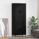  Highboard 2 kom. Crni hrast 69,5 x 34 x 180 cm | shoptok.hr