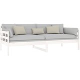  Dnevni ležaj bijeli od masivne borovine 90 x 200 cm | Eponuda.com