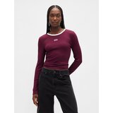 GAP Ribbed T-Shirt with Logo - Women's | Shoptok.si