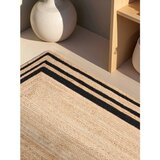 Hanse Home Črna/v naravni barvi obojestranska/ročno tkana preproga iz jute 200x300 cm Looma – | Shoptok.si