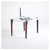 Woody Fashion Halicheron - WhiteBurgundy WhiteBurgundy Coffee Table | ePonuda.com