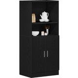 vidaXL Kuhinjski ormarić crni 57x41,5x131,5 cm od konstruiranog drva Cijene