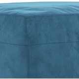  3-dijelni set sofa s jastucima plavi baršunasti | shoptok.hr