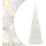  Umjetno božićno drvce 200 LED žarulja bijelo 210 cm | shoptok.hr