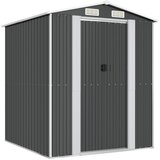  Vrtno spremište antracit 192x191x223 cm pocinčani čelik | Eponuda.com