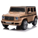  Dečiji auto 4x4 mercedes benz G500 na akumulator sa mekim gumama i kožnim sedištem, model 289 - bež | ePonuda.com