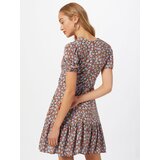 Trendyol Obleka modra / zelena / oranžna / pastelno rdeča / črna | Shoptok.si