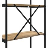  Knjižna polica Umetni hrast 60 x 30 x 146 cm Konstruiran les, (5000201048) | Shoptok.si