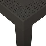  Vrtni stol antracit 79 x 65 x 72 cm plastični | shoptok.hr