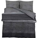  Set posteljine za poplun tamnosivi 135 x 200 cm pamučni | shoptok.hr