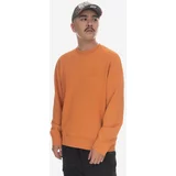 Wood Wood Bombažen pulover moška, oranžna barva