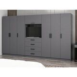 Hanah home Ormar Minar Kale-7830, 360x210x52 cm, Antracit | Eponuda.ba