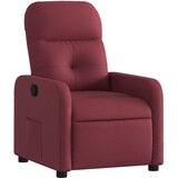 vidaXL Naslonjač od tkanine crvena boja vina | shoptok.hr