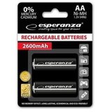  Punjive baterije ESPERANZA RECHARGEABLE Ni-MH AA 2600MAH 2kom. black, EZA105 Cijene