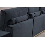 Atelier Del Sofa sofa line with side table black | ePonuda.com