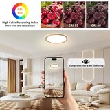  Brilagi - ULTRA SLIM LED plafonsko svetlo za kupatilo LED/18W/230V prečnik 30 cm, roze zlato, IP54 | Eponuda.com
