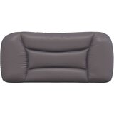  Jastuk za uzglavlje sivi 80 cm od umjetne kože | shoptok.hr