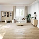  Čupavi tepih krem bijele boje 240x340 cm poliester | Shoptok.si