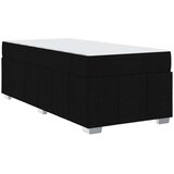  Krevetna konstrukcija s madracem Crna 90 x 190 cm tkanina | shoptok.hr