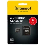 SD kartica INTENSO 4GB Class 10 sa adapterom