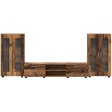  Set TV komoda FLORIN 3 pcs Staro drvo Konstruirano drvo | shoptok.hr