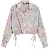 Desigual Srajce & Bluze CAM_FLOWERS_LACRO 26SWCW25 Rožnata Cene