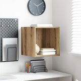 vidaXL Omarica na steni artisan hrast 37 x 37 x 37 cm Konstruiran les Cene
