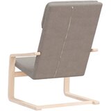  Stolica za opuštanje od tkanine smeđesiva | Eponuda.com