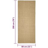  Od sisala za grebanje 80 x 200 cm | shoptok.hr